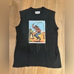 Margiela sleeveless cowboy T- BNWT